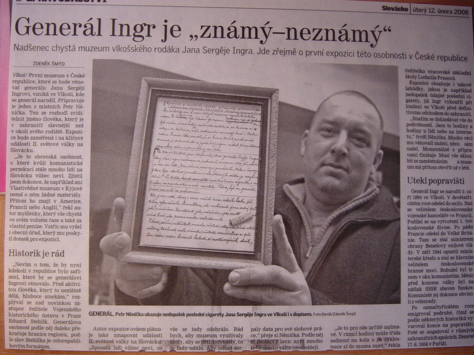 TISK SLOVÁCKO 12.ÚNORA 2008